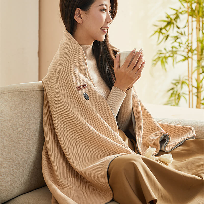 POK® Portable Heated Blanket Shawl